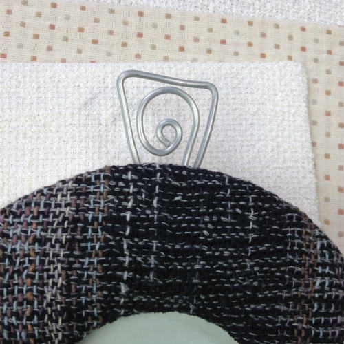 画像2: インテリア小物｜丸いフォトフレーム アジアの織物 ジョムトンコットン (2)