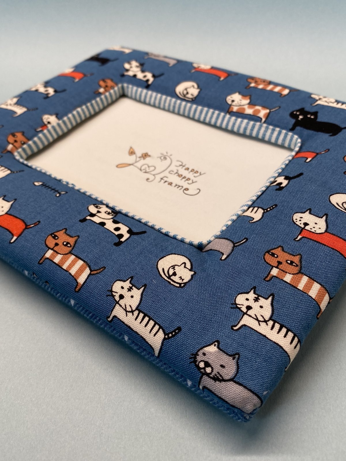 画像2: ネコ柄 可愛いフォトフレーム/ Ｌ判対応 (2)