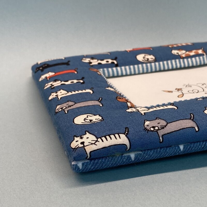 画像4: ネコ柄 可愛いフォトフレーム/ Ｌ判対応 (4)